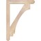 Ekena Millwork Imperial Craftsman Smooth Bracket, Douglas Fir, 3 1/2"W x 28"D x 40"H BKT04X28X40IMP04SDF - alternate 3